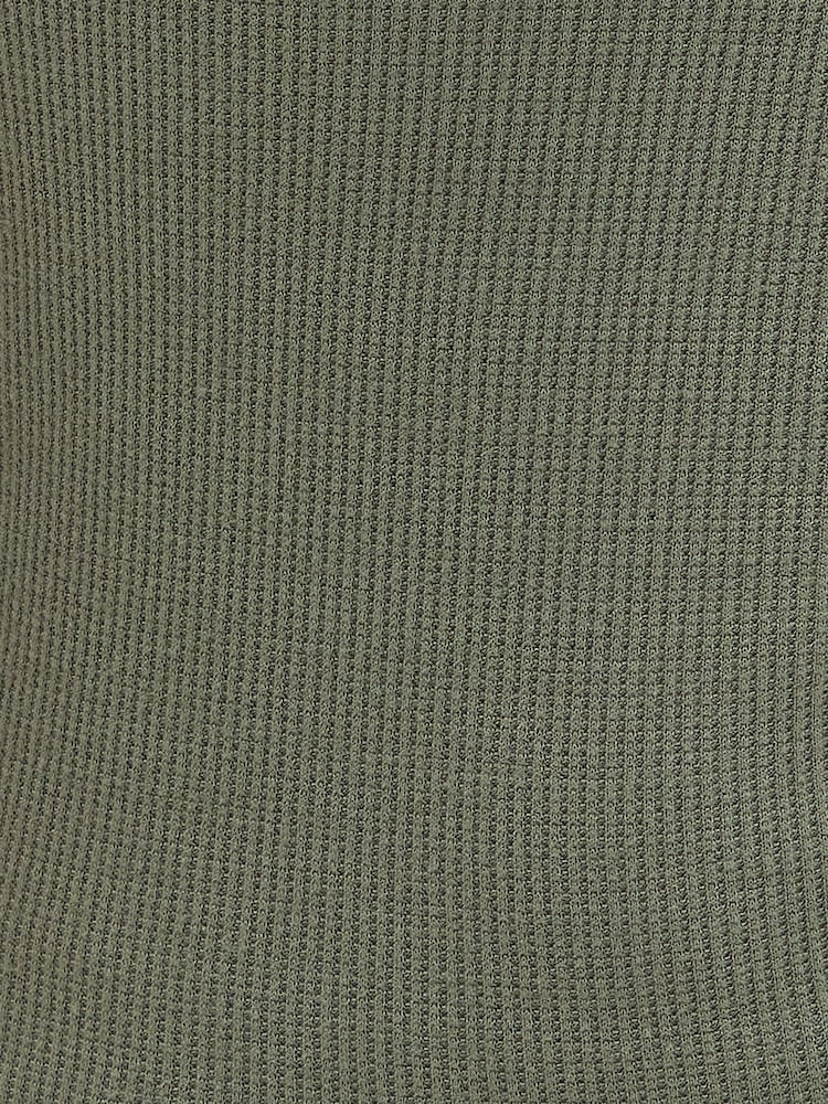 Boux Avenue Green Waffle Short Pyjamas Set - Image 6 of 6