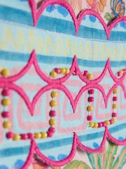 River Island Pink Beaded Parrot Dress - Image 4 of 4