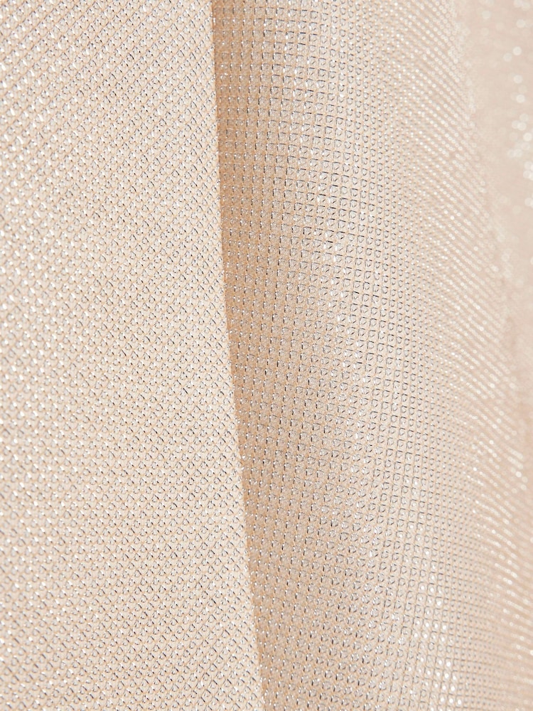 River Island Brown Glitter Bow Scuba Dress - Image 4 of 4