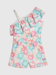 River Island Blue Hello Kitty Playsuit - Image 1 of 4