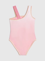 Asymmetric Swimsuit na may Hello Kitty sa River Island - Larawan 2 ng 4