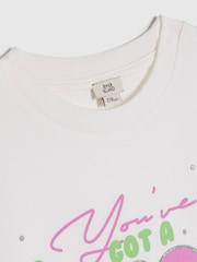 River Island Pink You Got a Bestie T-Shirt - Image 3 of 4