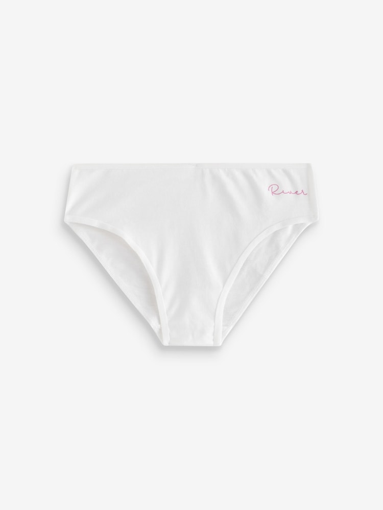 River Island White Briefs 7 Pack - Image 2 of 2 River Island White Briefs 7 Pack - Image 2 of 2