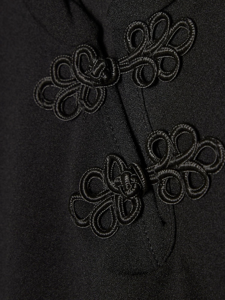River Island Black Scuba Drummer Top - Image 2 of 3