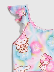 River Island Hello Kitty Tie Dye Swimsuit - תמונה 3 מתוך 4
