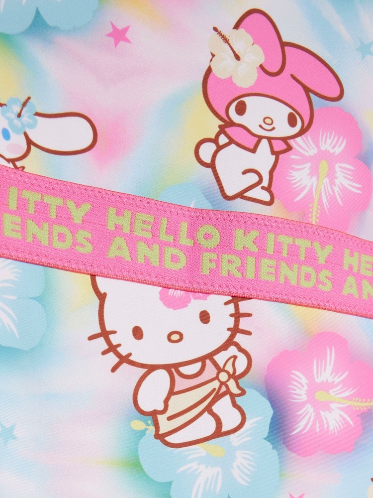 River Island Hello Kitty Tie Dye Swimsuit - תמונה 4 מתוך 4