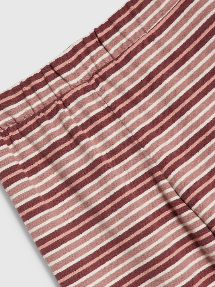 River Island Pink Stripe Wide Leg Trousers - Image 4 of 4
