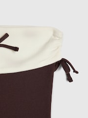 River Island Brown Ruched Top & Shorts Set - Image 5 of 5