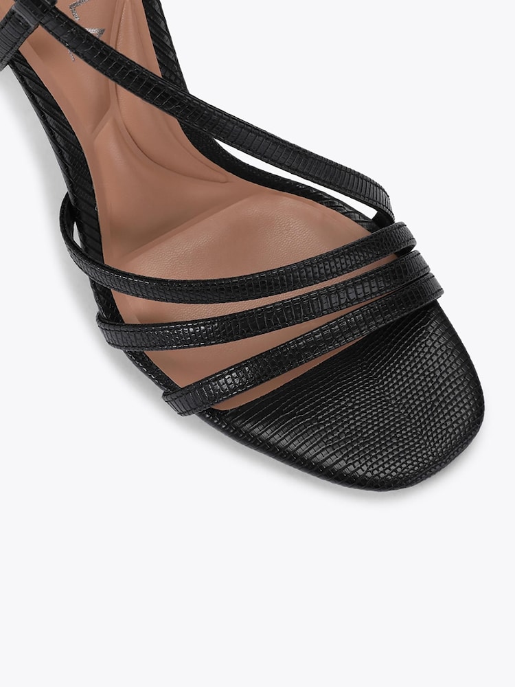 Carvela Black Paparazza Heel Sandals - Image 5 of 5