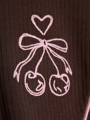 River Island Brown Polo Collar Jersey Dress - Image 3 of 4