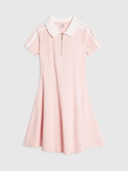 River Island Pink Polo Collar Jersey Dress - Image 1 of 4