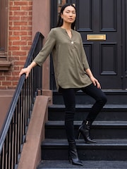 Roman Button Detail Top - 4суретінің 2 суреті