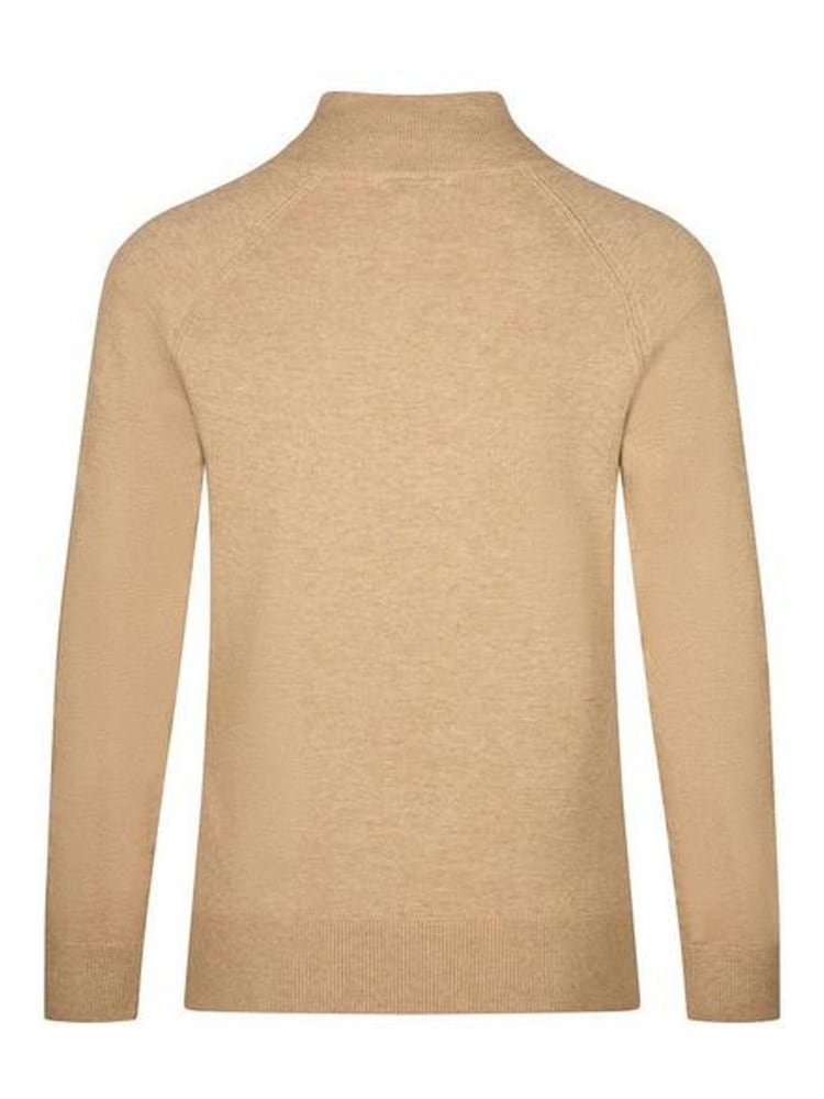 Golfino Cream Angelica Half Zip Knitted Golf Mid Layer Fleece - Image 2 of 4