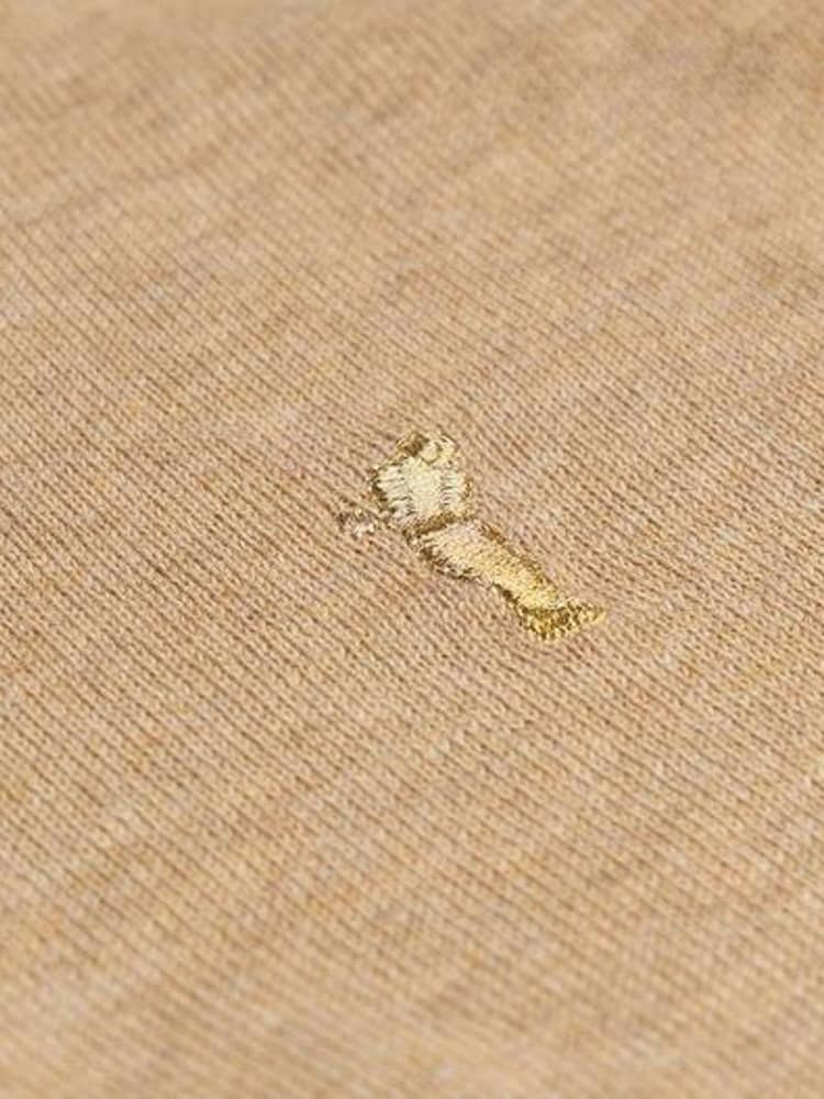 Golfino Cream Angelica Half Zip Knitted Golf Mid Layer Fleece - Image 4 of 4