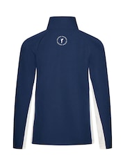 Golfino Navy Blue Gia Wind Protection Golf Jacket - Image 4 of 6