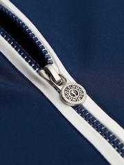 Golfino Navy Blue Gia Wind Protection Golf Jacket - Image 5 of 6