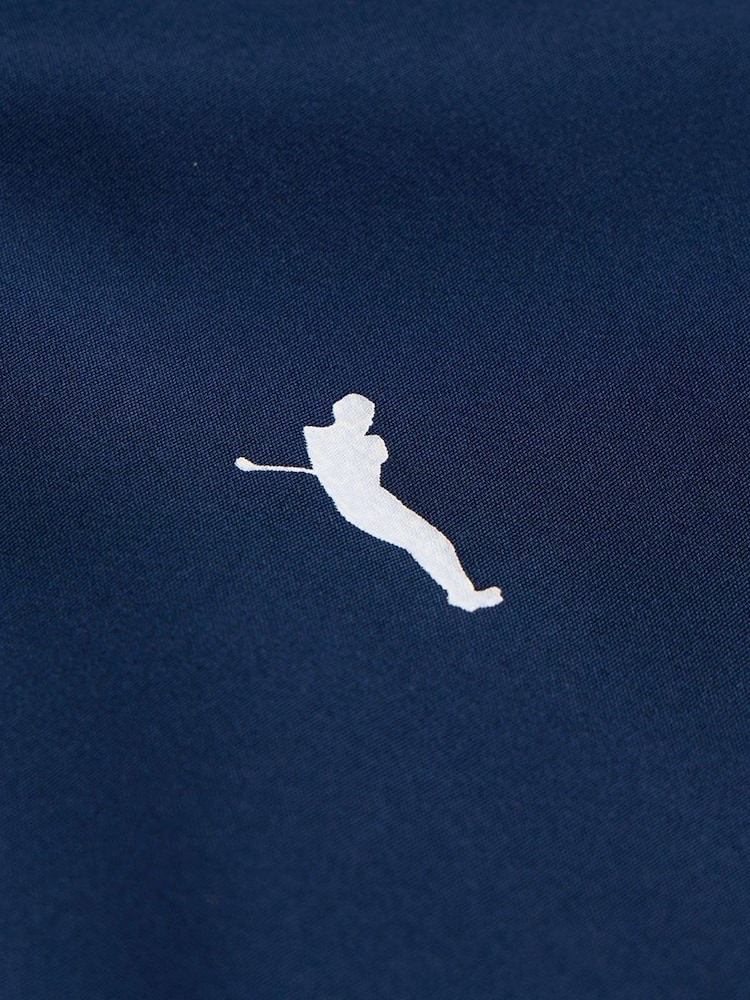 Golfino Navy Blue Gia Wind Protection Golf Jacket - Image 6 of 6
