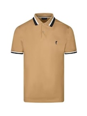 Smeđa - Golfino Barbeck golf polo majica kratkih rukava - Slika 1 od 4