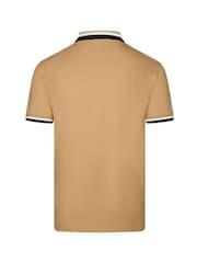 Smeđa - Golfino Barbeck golf polo majica kratkih rukava - Slika 2 od 4