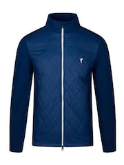Golfino Blue Lofoten Hybrid Golf Jacket - Image 1 of 4