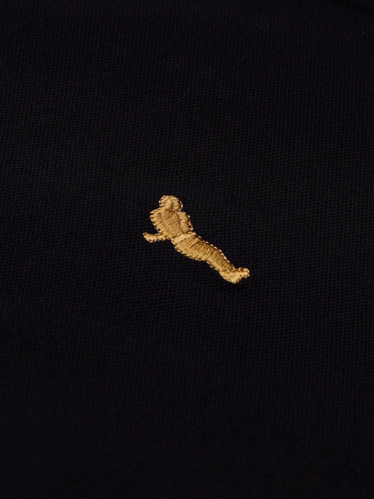 Golfino Black Barseback Short Sleeve Golf Polo Shirt - Image 7 of 7