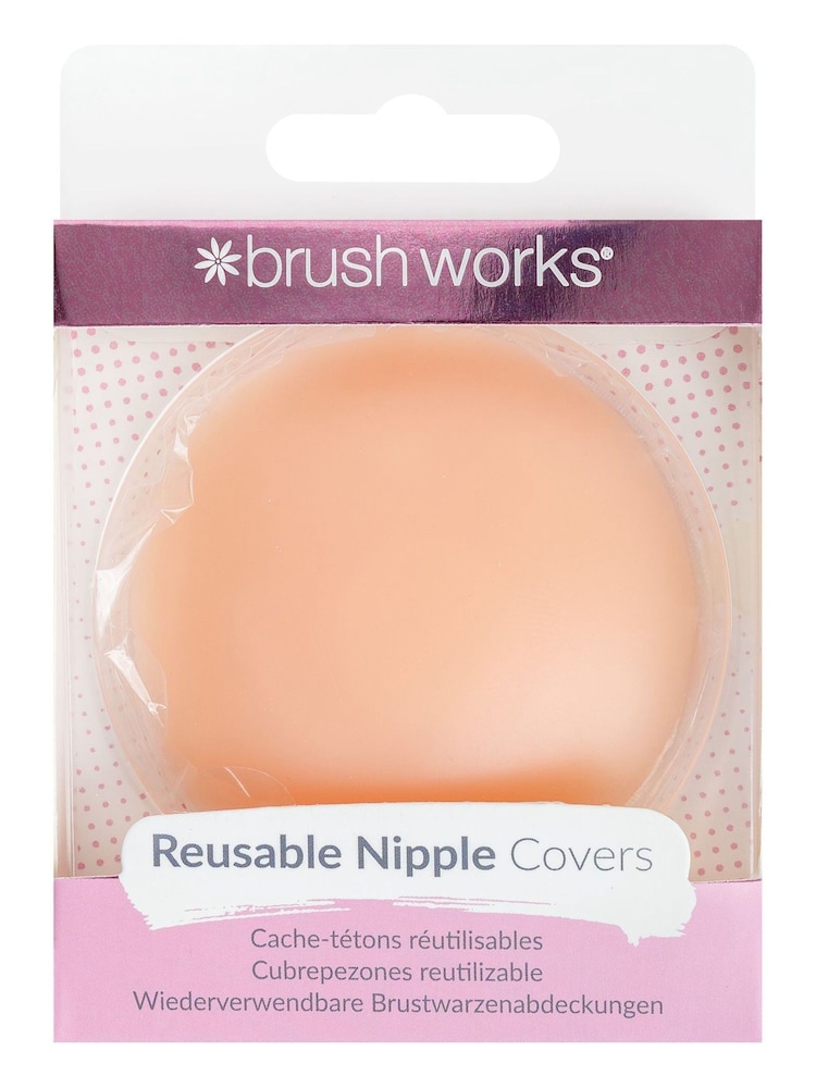 Brushworks Reusable Silicone Nipple Covers - Image 1 of 4