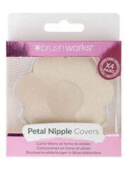Brushworks Satin Nipple Covers - 4 Pairs - Image 1 of 4