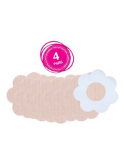 Brushworks Satin Nipple Covers - 4 Pairs - Image 2 of 4