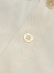 Golfino White Marbella SS Light Golf Polo Shirt - Image 6 of 7