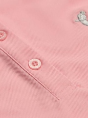 Golfino Pink Marissa Sleeveless Performance Golf Polo Shirt - Image 4 of 4