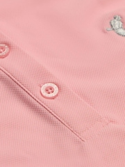 Golfino Pink Marissa Sleeveless Performance Golf Polo Shirt - Image 5 of 6