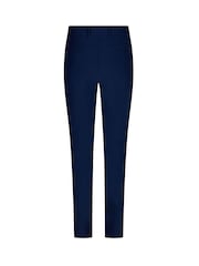 Albastru - Pantaloni de golf Golfino Sofia Light Techno Mulați/Elastici 7/8 - Imaginea 5 din 7