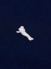 Golfino Blue Angelica Half Zip Knitted Golf Mid Layer Fleece - Image 3 of 4