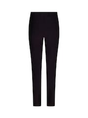 Negru - Pantaloni de golf Golfino Sofia Light Techno Mulați/Elastici 7/8 - Imaginea 5 din 7
