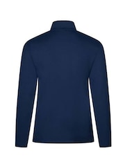 Golfino Blue St. Moritz Light Half Zip Golf Troyer Mid Layer Fleece - Image 2 of 4