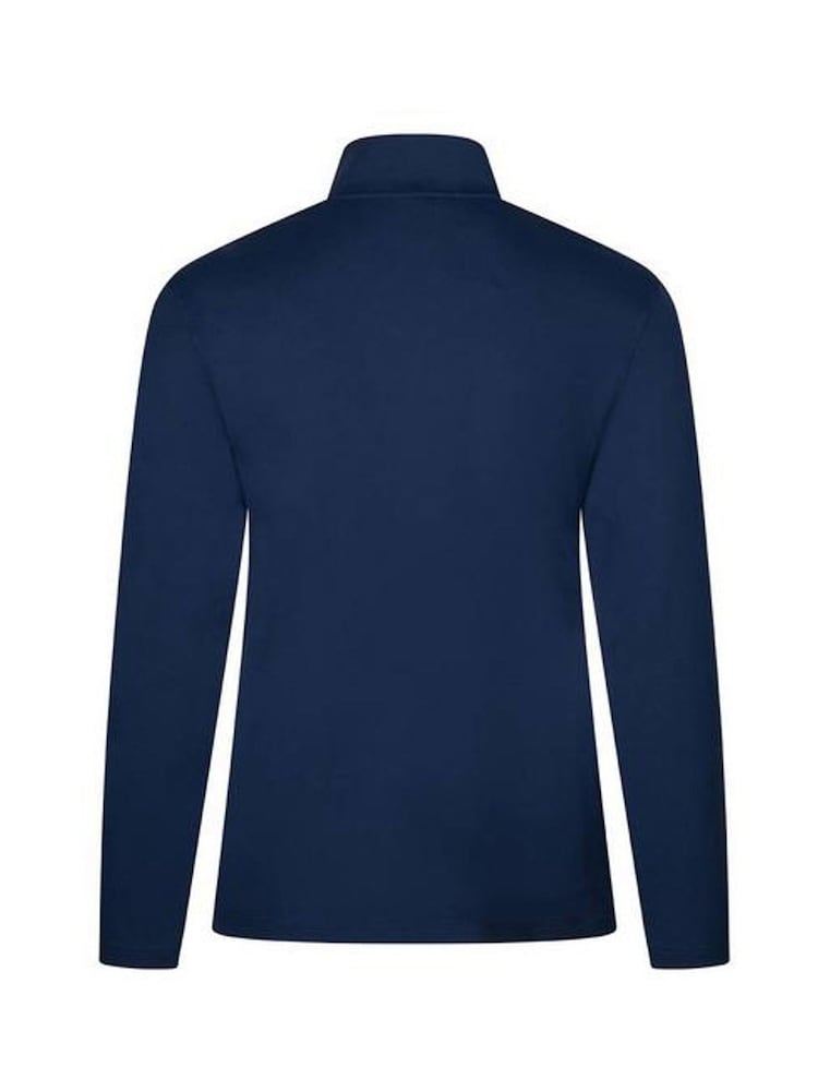 Golfino Blue St. Moritz Light Half Zip Golf Troyer Mid Layer Fleece - Image 2 of 4 Golfino Blue St. Moritz Light Half Zip Golf Troyer Mid Layer Fleece - Image 2 of 4