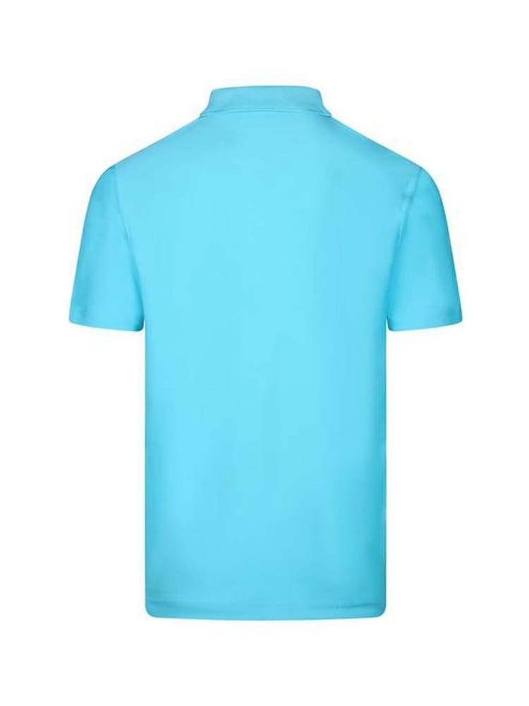 Golfino Blue Marbella SS Light Golf Polo Shirt - Image 2 of 4 Golfino Blue Marbella SS Light Golf Polo Shirt - Image 2 of 4