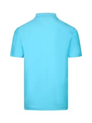 Golfino Blue Marbella SS Light Golf Polo Shirt - Image 5 of 7