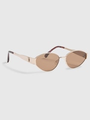 River Island Cat Eye Slim Sunglasses - Imagem 2 de 5