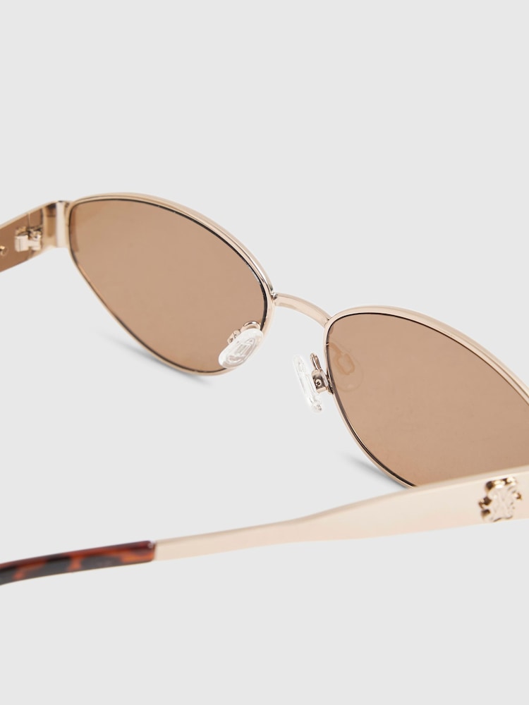 River Island Cat Eye Slim Sunglasses - Imagem 5 de 5
