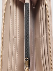Porte-monnaie zippé River Island Monogram en relief - Image 5 sur 5