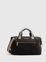 River Island Black Zip Front Cabin Bag - Image 3 of 6