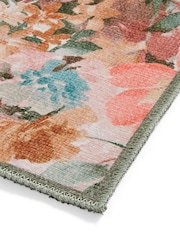 Clarke and Clarke Spring Pink Tahiti Washable Runner - Image 3 of 4