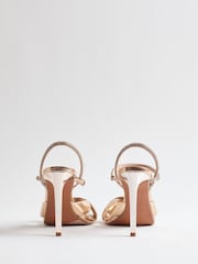 Sandales à talons torsadés et à brides ornées de River Island - Image 4 sur 5