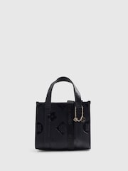 River Island Black Logo Embossed Tote Bag - Image 2 of 6