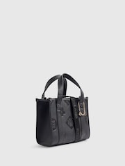 River Island Black Logo Embossed Tote Bag - Image 4 of 6
