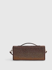 River Island Brown Embellished Shoulder Bag - Image 4 of 6