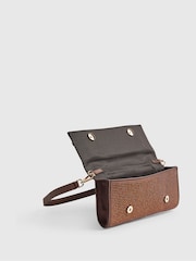 River Island Brown Embellished Shoulder Bag - Image 5 of 6
