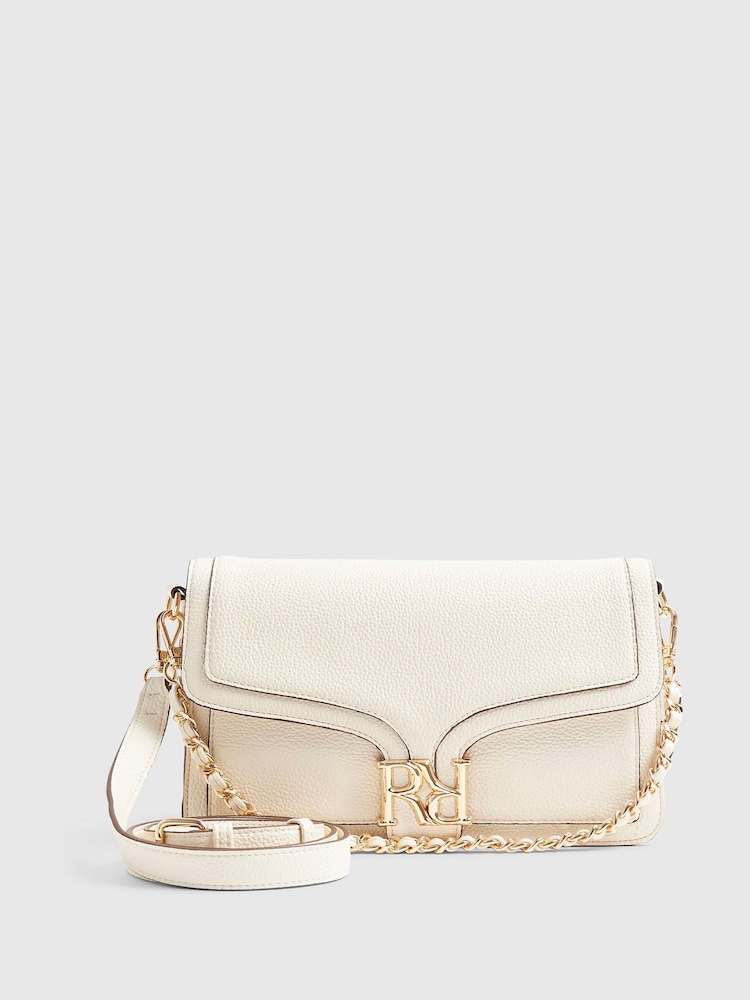 River Island Logo Flap Front Shoulder Bag - 画像 1 / 6