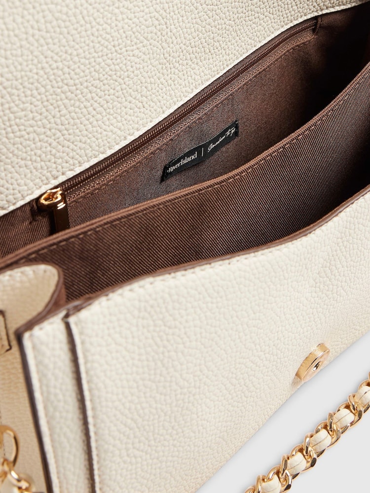 River Island Logo Flap Front Shoulder Bag - 画像 6 / 6